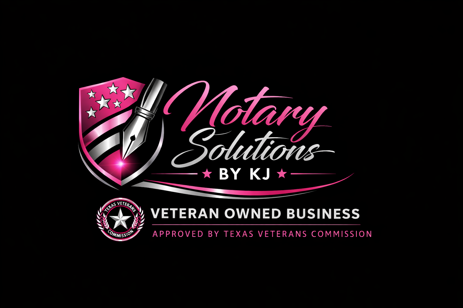KJ Notary Solutions Logo