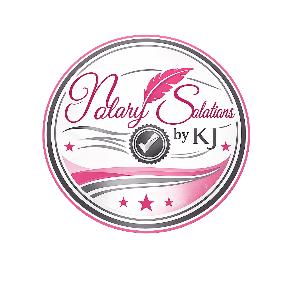 Notary Solutions by KJ logo